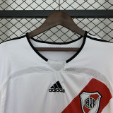 2006-2007 River Plate Home Long Sleeve Retro Soccer Jersey (长袖)