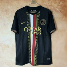 25-26 PSG Black Special Edition Training shirts (金标)