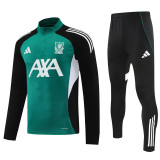 25-26 LIV Green Half Pull Tracksuit (半拉链)