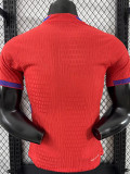 25-26 Norway Home Player Version Soccer Jersey