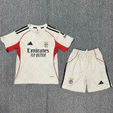 25-26 Benfica Away Kids Soccer Jersey