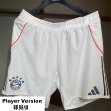 25-26 Bayern Away Player Version Shorts Pants (High Quality)(球员短裤)