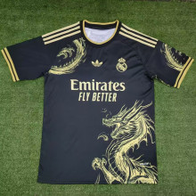 24-25 RMA Black Special Edition Training Shirts (三叶草金标)