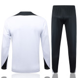 25-26 CHE White Kids Half Pull Tracksuit #E25134(童装)(半拉链)