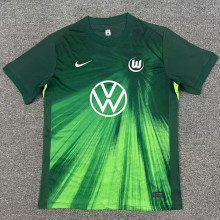 25-26 Wolfsburg Home Fans Soccer Jersey