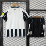 25-26 Newcastle Home Kids Soccer Jersey