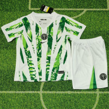 25-26 Nigeria Home Kids Soccer Jersey