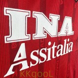 1999-2000 Roma Home Retro Soccer Jersey