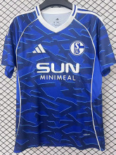 25-26 Schalke 04 Home Fans Soccer Jersey