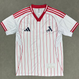 25-26 ARS White 1:1 Casual Edition Baseball Jersey