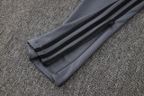 2025 AD Grey Half Pull Tracksuit #07(半拉链)