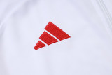 25-26 Bayern White Kids Jacket Tracksuit #E2595(童装)