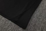 25-26 RMA Black Half Pull Tracksuit #B2501(半拉链)