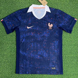 25-26 France Home Fans Soccer Jersey (不带星)