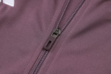 25-26 Man Utd Grey purple Jacket Tracksuit #A2550