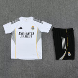 25-26 RMA White Training Short Suit