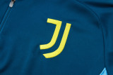 25-26 JUV Royal blue Kids Half Pull Tracksuit #E2543(童装)(半拉链)