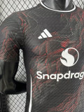 25-26 Man Utd Black Red Special Edition Player Version Training shirts