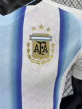 2026 Argentina Blue White Player Version Soccer Jersey