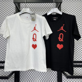 T179 Jordan White High Quality Casual T-Shirt #爱心