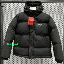 24-25 MF6 LN Black Hooded Cotton Coat #棉衣
