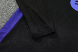 25-26 BAR Black Half Pull Tracksuit (半拉链)