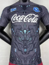 25-26 Napoli Black Grey Player Version Training shirts