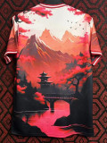 24-25 Japan Red Special Edition Fans Training Shirts (夕阳红)
