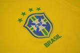 2000  Brazil Home Yellow Retro Soccer Jersey