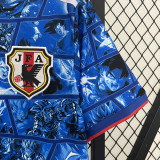 24-25 Japan Anime Edition Blue Fans Soccer Jersey (龙珠联名)