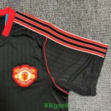 25-26 Man Utd Black Casual Edition Training shirts