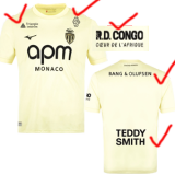 25-26 Monaco Third Player Version Soccer Jersey