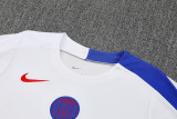 25-26 PSG White Training Short Suit