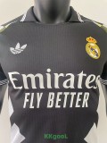 25-26 RMA Black Special Edition Player Version Training Shirts 黄袖边