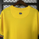 25-26 Romania Home Fans Soccer Jersey