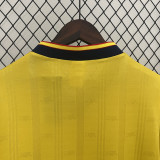 1986-1988 ARS Away Yellow Retrot Soccer Jersey