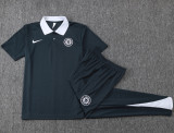 25-26 CHE Dark gray Polo Tracksuit #C2522