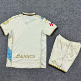 25-26 La Coruna Third Kids Soccer Jersey