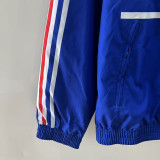 25-26 France Blue & White Double Sided Windbreaker (双面风衣)
