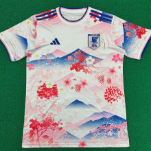25-26 Japan Special Edition Fans Soccer Jersey (蓝标樱花)