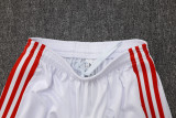 25-26 Bayern White Half Pull Tracksuit #B2520(半拉链)