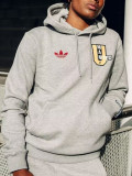 24-25 Man Utd Grey Hoodie Tracksuit (High Quality)(卫衣套装)