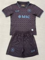25-26 Napoli Third Kids Soccer Jersey