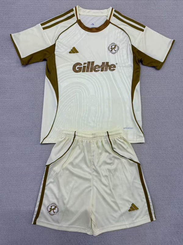 25-26 New England Revolution Beige Kids Training