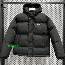 24-25 MF5 UA Black Hooded Cotton Coat #棉衣