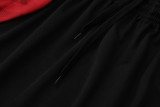 25-26 Man Utd Black red Tank top and shorts suit