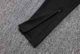 25-26 Real Betis Black Half Pull Tracksuit (半拉链)