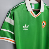 1988 Ireland Home Retro Soccer Jersey