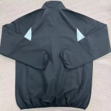 25-26 Aston Villa Black Windbreaker