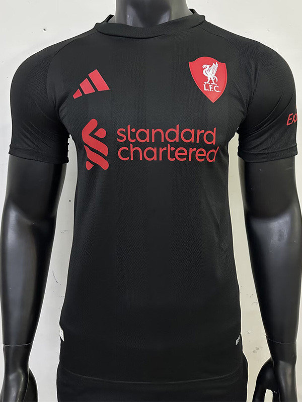 25-26 LIV Black Special Edition Player Version Soccer Jersey